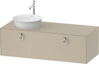 taupe hochglanz / taupe hochglanz / links