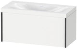 Duravit Waschtischunterbauset XVIU 1000x480mm Eiche Massiv s-matt mit Viu Waschtisch