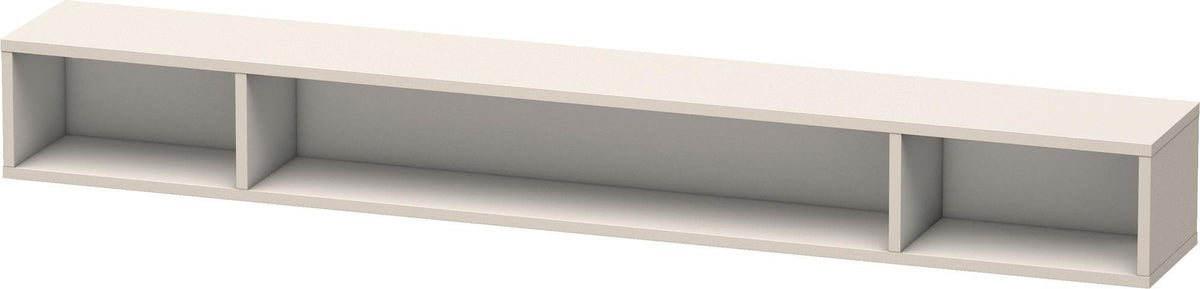 DURAVIT L-Cube Regalelement 1000 mm betongrau matt, 3 Fächer, wandhängend