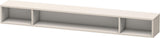 DURAVIT L-Cube Regalelement 1000 mm betongrau matt, 3 Fächer, wandhängend
