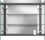 Duravit Spiegelschrank Best mit LED-Beleuchtung, 610 mm, Anschlag links, Soft-Close