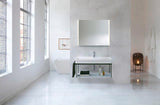 DURAVIT DuraSquare Waschtisch 1000 mm, 1 Hahnloch mittig, ohne Überlauf, weiß