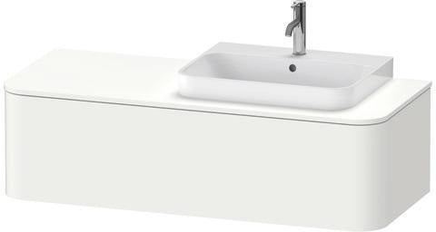 DURAVIT Waschtischunterbau Happy D.2 Plus 1300x550mm taupe supermatt 1 Auszug wandhängend