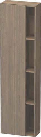 DURAVIT DuraStyle Hochschrank 240x500x1800 mm, 1 Tür, Anschlag links, Eiche Terra/Weiß Matt