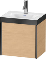DURAVIT XViu Waschtischunterbauset c-bonded 460 mm Eiche Natur mit 1 Tür