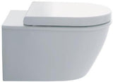 DURAVIT WC-Sitz Universal Duroplast weiß ohne Absenkautomatik mit Edelstahl-Scharnieren