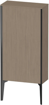 Duravit XViu Halbhochschrank 890 mm Eiche Terra matt, wandhängend, Tip-on & Soft-Close