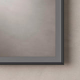 DURAVIT L-Cube Spiegelschrank 650 mm mit LED-Beleuchtung, Front- und Innenspiegel, Weiß