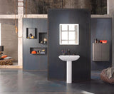 DURAVIT Standsäule ME by Starck aus Sanitärkeramik, weiß, 735 mm – rechteckig, bodenstehend