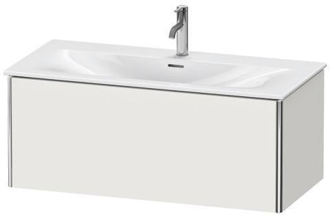 Duravit Waschtischunterbau XSQUARE 1010 mm wandhängend für Viu 234410 in Taupe Matt