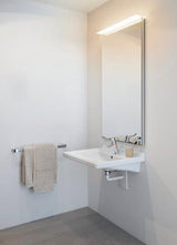Duravit Waschtisch Starck 3 Vital 600 mm mit Überlauf und Hahnlochbank, weiß