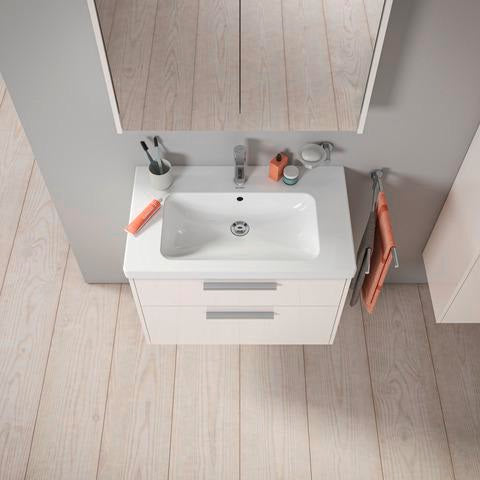 DURAVIT D-Code 2.0 Waschtischunterbau 784 mm Eiche Marmor mit Soft-Close