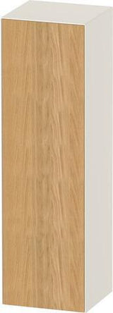Duravit White Tulip Halbhochschrank 1320 mm, 1 Tür, Nussbaum/Taupe, Soft-Close, von Philippe Starck