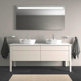 DURAVIT Luv Wandspiegel 500x800 mm mit LED-Beleuchtung, Spiegelheizung und berührungsloser Bedienung