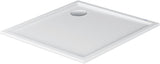 Duravit Starck Slimline Duschwanne 800x800x45 mm Weiß Sanitäracryl quadratisch
