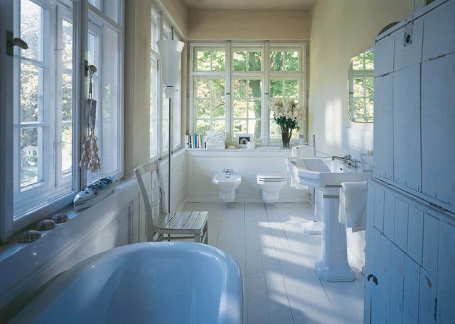 Duravit Waschtisch Serie 1930 600 mm mit Überlauf und 1 Hahnloch, weiß