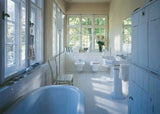 Duravit Waschtisch Serie 1930 600 mm mit Überlauf und 1 Hahnloch, weiß