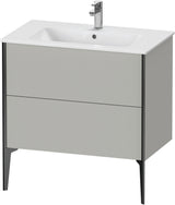 DURAVIT XViu Waschtischunterbau bodenstehend 594x810x480 mm mit 2 Auszügen, weiß matt
