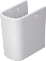 DURAVIT Halbsäule Soleil by Starck Weiß Keramik 280x175x290 mm Wandhängend