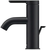 DURAVIT C.1 Einhebel-Waschtischmischer S mit Zugstange, Schwarz Matt