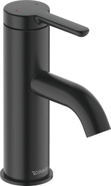 Duravit C.1 Einhebel-Waschtischmischer 91 mm Schwarz Matt – Ohne Zugstange