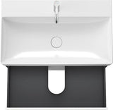 Duravit XSquare Waschtischunterbau 784 mm, 2 Schubkästen, s-matt, Ahorn Mi.
