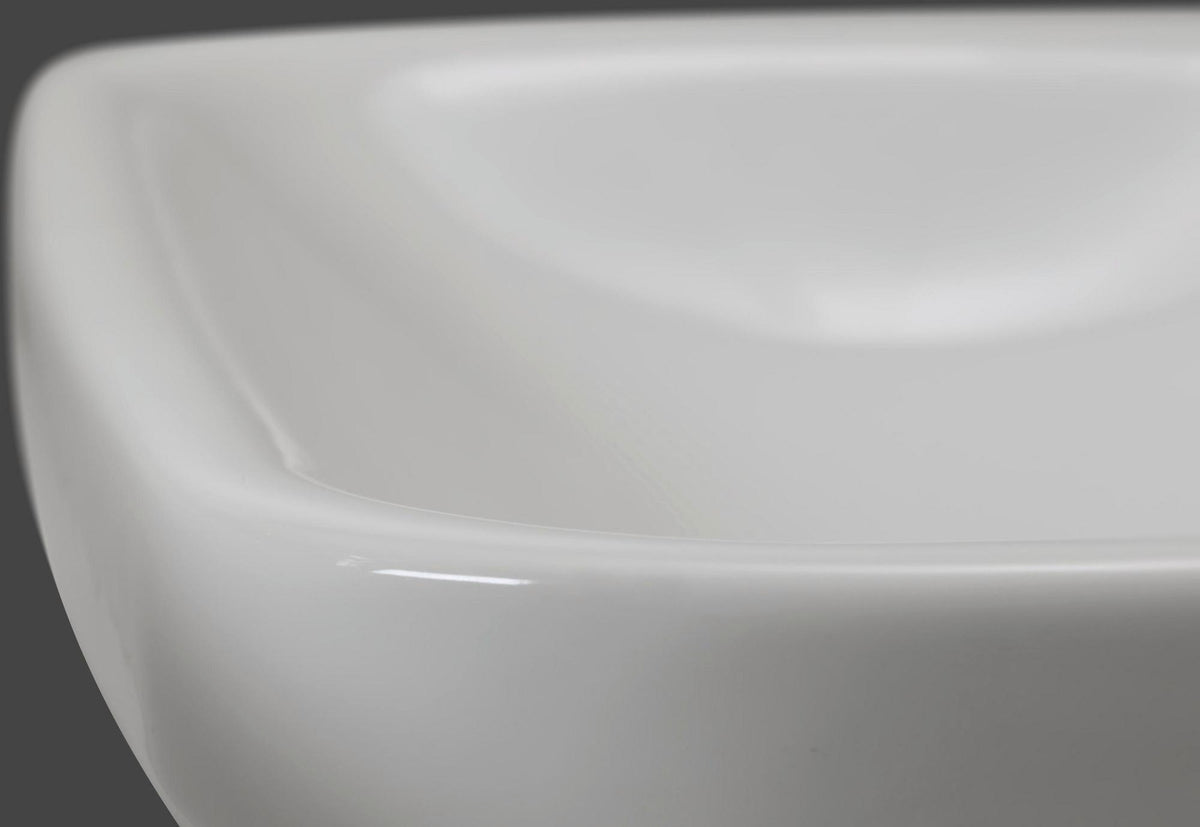 DURAVIT DuraStyle Einbauwaschtisch 600 mm weiß ohne Hahnloch & Überlauf