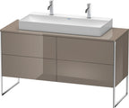 flannel grey hochglanz / Mitteldichte Faserplatte (MDF) / grau