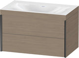 DURAVIT XViu c-bonded Waschtischset wandhängend 800x480x503mm mit 2 Schubkästen, Push-Open und Soft-Close