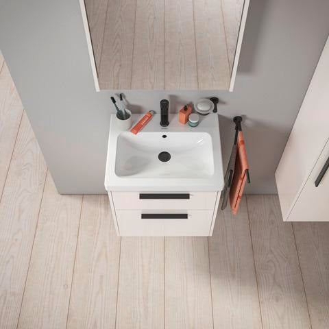 DURAVIT D-Code 2.0 Waschtischunterbau wandhängend 584 mm mit Soft-Close