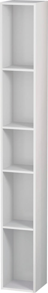 Duravit L-Cube Regalelement 180x180x1400 mm vertikal, 5 Fächer, amerikanischer Nussbaum