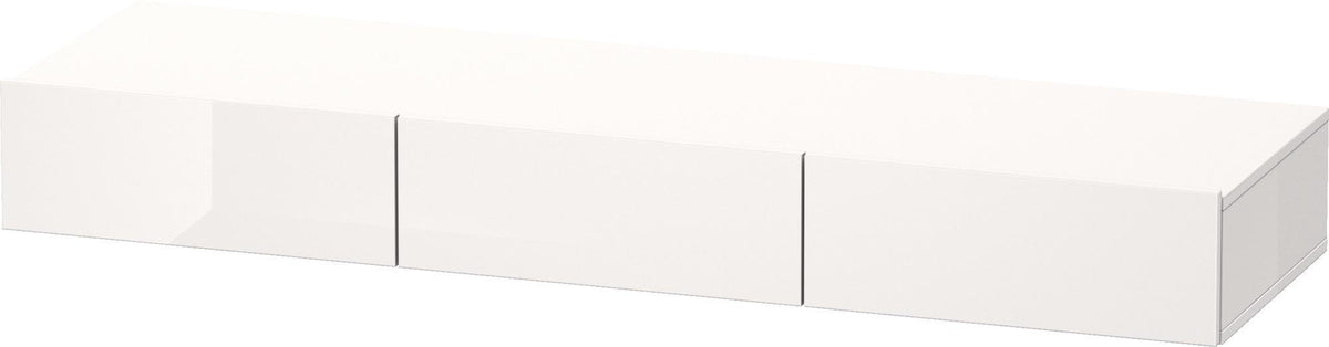 Duravit DuraStyle Schubkastenablage 1500 mm, 3 Schubkästen, basalt matt – wandhängend