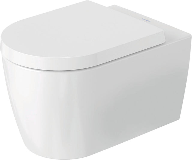 Duravit Wand-WC ME by Starck 570 mm Weiß Seidenmatt Tiefspüler mit WonderGliss