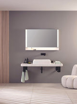 DURAVIT Qatego Aufsatzbecken mit Konsole 1400 mm Weiß Hochglanz HygieneGlaze