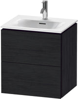 DURAVIT L-Cube Waschtischunterbau 520 mm weiß matt – 2 Schubkästen, wandhängend