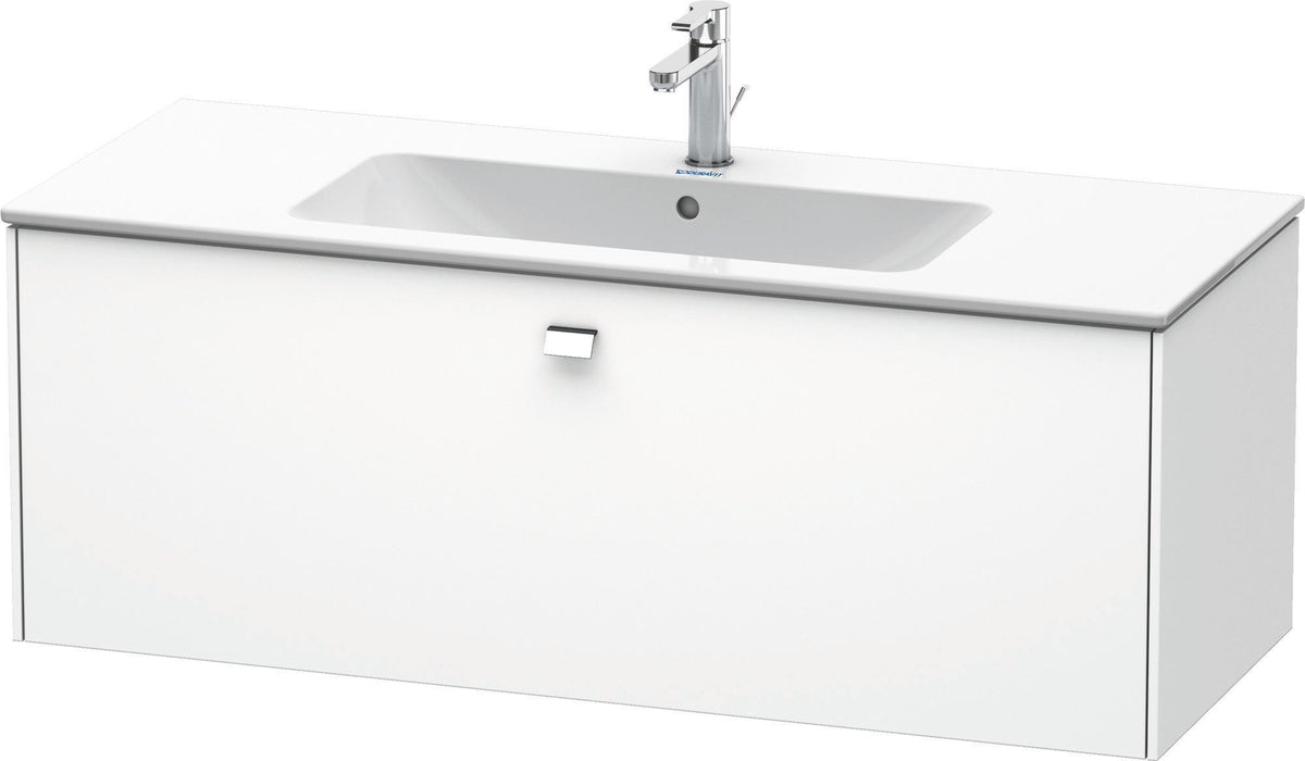Duravit Brioso Waschtischunterbau 620 mm betongrau matt mit 1 Auszug und Soft-Close