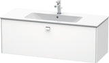Duravit Brioso Waschtischunterbau 620 mm betongrau matt mit 1 Auszug und Soft-Close