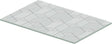 Duravit DuraSquare Glaseinleger für Metallkonsolen Cubic Line 380x770x8 mm