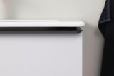 Duravit D-Neo Waschtischunterbau 1010 mm, 1 Auszug, Weiß Matt, Griff Bronze Gebürstet, Wandhängend