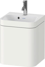 Duravit Happy D.2 c-bonded Waschtischset 400x360x480 mm mit MWT, 1 Tür rechts, Taupe
