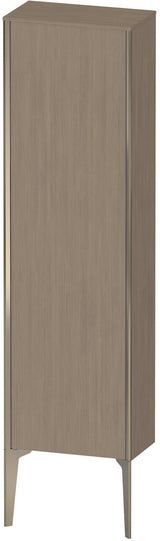 Duravit Halbhochschrank XViu 1330 mm Eiche Terra matt – wandhängend mit Tip-on Technik
