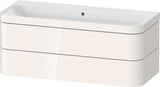 Duravit Happy D.2 c-bonded Waschtischset 1175 mm wandhängend mit 2 Schubkästen und Tip-on Technik