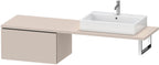 1 Auszug / sonstige / US f.Kons.Comp. L-Cube400x720x547mm 1 Ausz.taupe