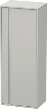 Duravit Hochschrank Ketho 360x500x1320mm, 1 Tür, Anschlag links, weiß matt – wandhängend mit Soft-Close