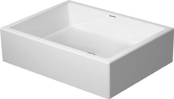 DURAVIT Vero Air Aufsatzbecken 500 mm ohne Überlauf und Hahnloch, geschliffene Sanitärkeramik
