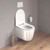 DURAVIT Wand-WC Soleil by Starck 480 mm spülrandlos von Philippe Starck – Weiß Glänzend