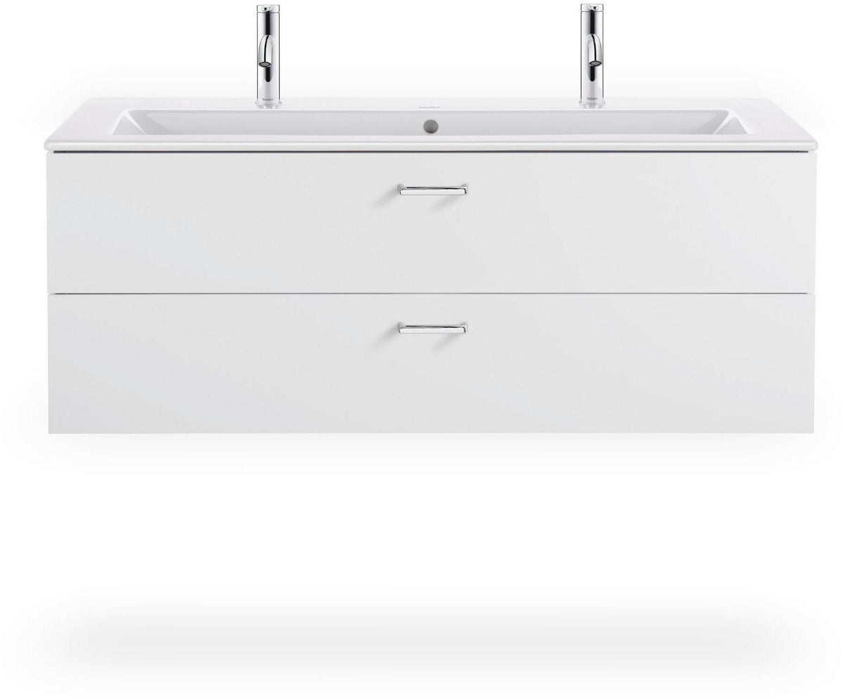 Duravit C.1 Einhebel-Waschtischmischer ohne Zugstange, Chrom – Keramikmischsystem, 113 mm Ausladung