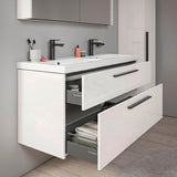 DURAVIT D-Code 2.0 Waschtischunterbau 1184 mm mit Schubkasten und Soft-Close in Weiß Matt