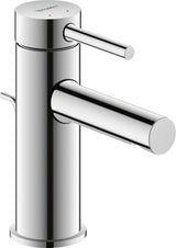 Duravit Circle Einhebel-Waschtischmischer Chrom – ohne Zugstange, 100 mm Auslauf, Keramikmischsystem