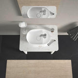 DURAVIT Luv Waschtischunterbau bodenstehend 638 mm weiß seidenmatt mit 1 Auszug